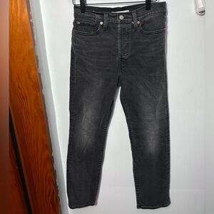 Levi's Women's Straight Leg Jeans - Dark Gray